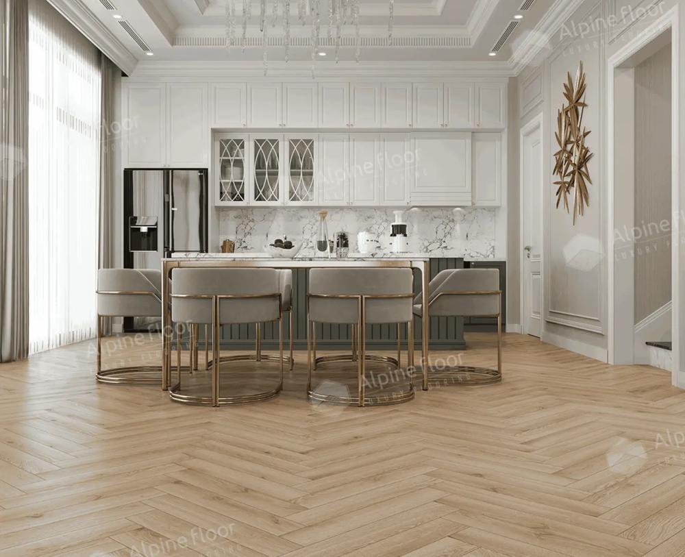 Ламинат Alpine Floor Herringbone 12 Pro LF106-12 Дуб Артуа